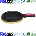 Vegetable Oil Cast Iron Fajita Sizzle Nonstick LFGB FDA Approved, BSCI with Pedestal